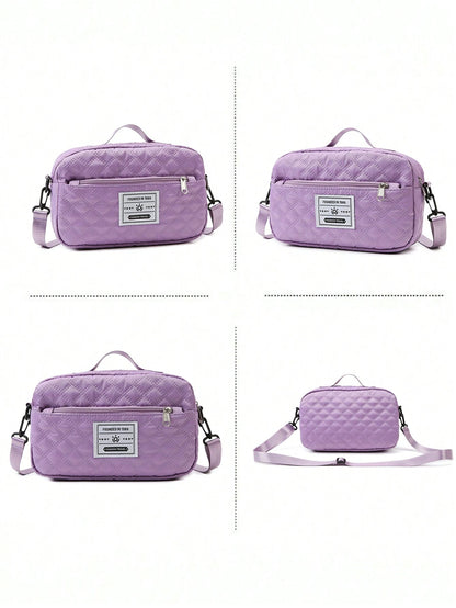 2PCS Large Capacity Travel Duffel Bag, Wet and Dry Separation Fitness Bag, Weekend Overnight Shoulder Bag, Hospital Necessary Mommy Bag, Travel Bag, Holiday Bag, Weekend Bag, Overnight Bag, with a Pull Bar Bag, with Shoe Storage, Durable Boarding Bag, Cos