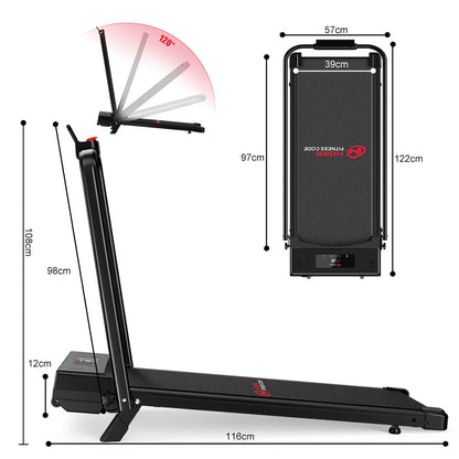 Treadmill C1, Speed 1-10KM/H, 5% Manual Incline
