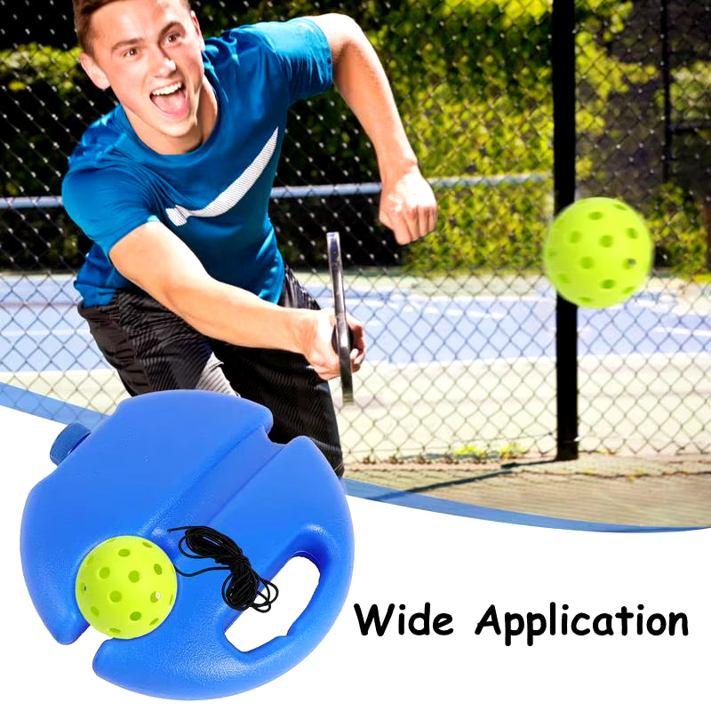 Pickleball Balls Trainer | Exerciser Pickleball Ball Trainer | 40 Holes Pickleball Training Rebound Practice Tool with Baseboard