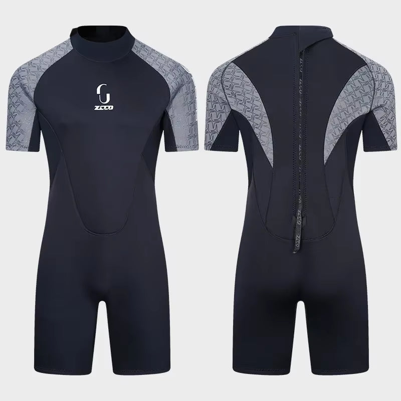 3MM Neoprene Short Sleeve Wetsuit Men Women Surf Scuba Diving Suit Equipment Underwater Spearfishing Kitesurf Equipment Swimwear
