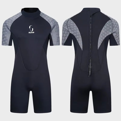 3MM Neoprene Short Sleeve Wetsuit Men Women Surf Scuba Diving Suit Equipment Underwater Spearfishing Kitesurf Equipment Swimwear