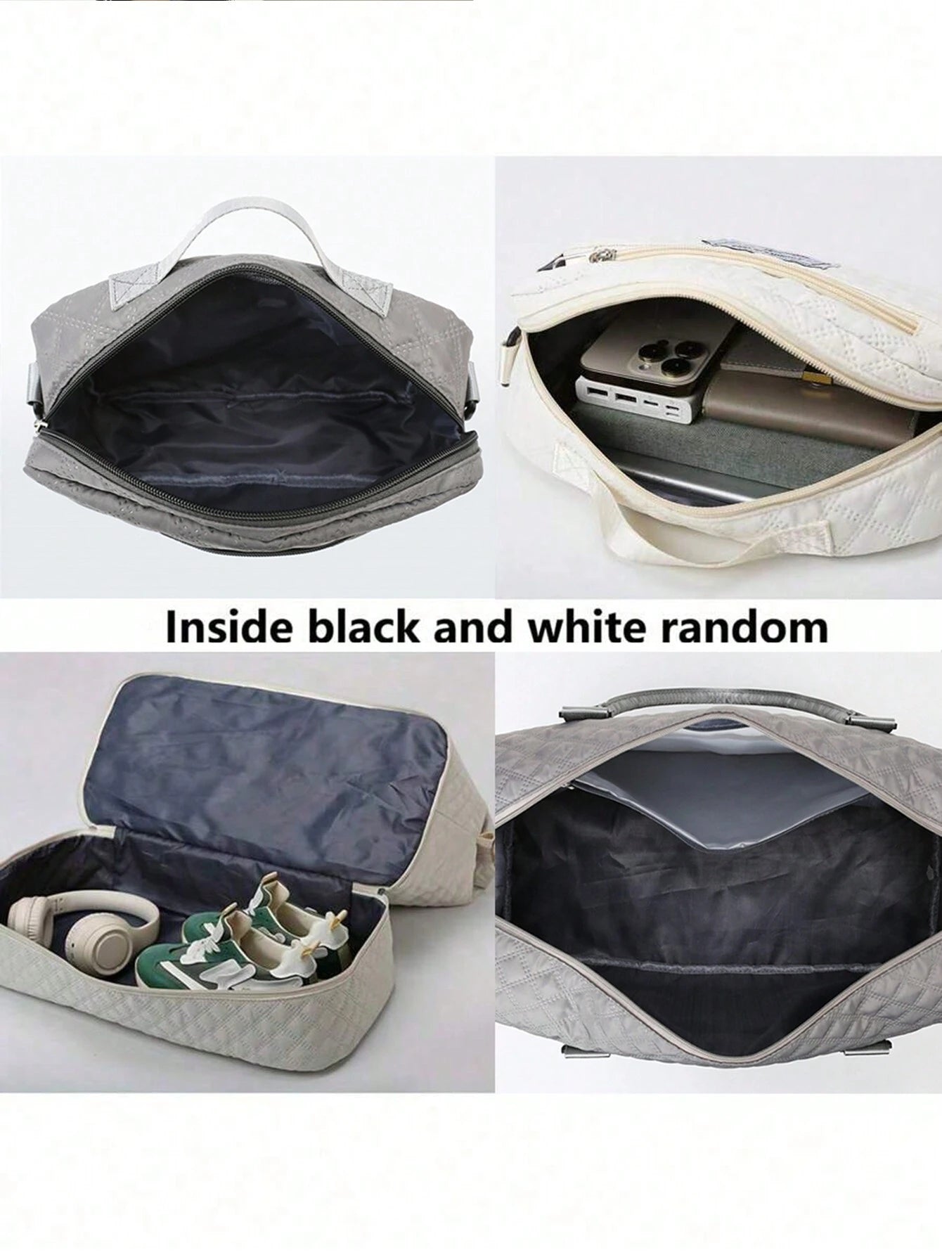 2PCS Large Capacity Travel Duffel Bag, Wet and Dry Separation Fitness Bag, Weekend Overnight Shoulder Bag, Hospital Necessary Mommy Bag, Travel Bag, Holiday Bag, Weekend Bag, Overnight Bag, with a Pull Bar Bag, with Shoe Storage, Boarding Bag, Cosmetics S