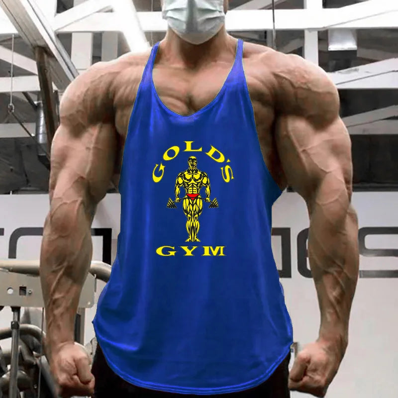 Muscle Tank Tops for Men Thin Strap Workout Stringer Sleeveless Shirts Loose Fit Gym Bodybuilding Moisture Wicking Shirts Men