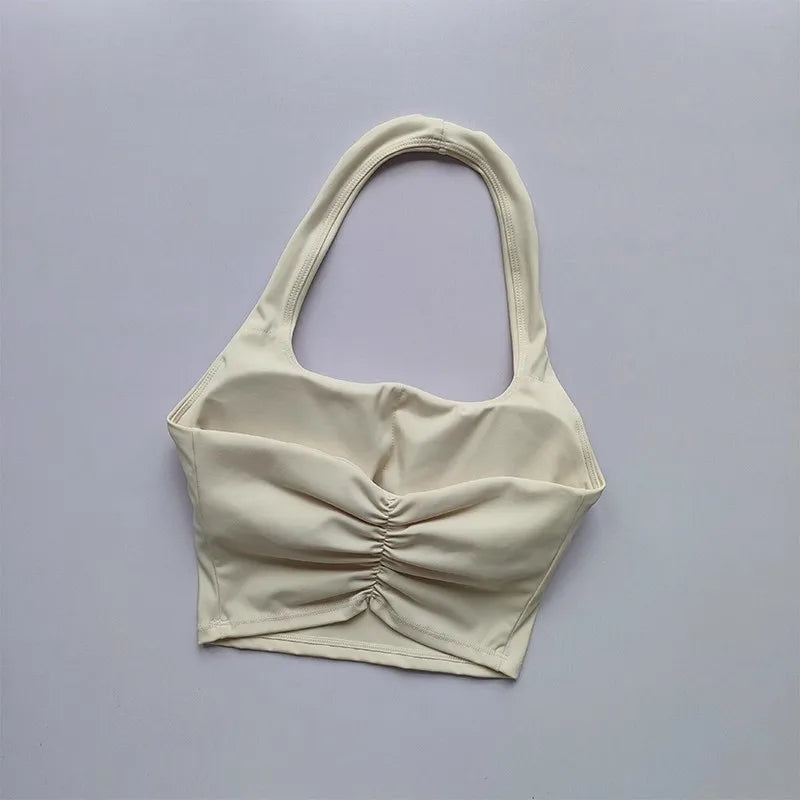 Fitness Bra Workout Tops Gym Fitness Sports Bras Sexy Athletic Sport Bra Women Backless Gym Yoga Crop Top