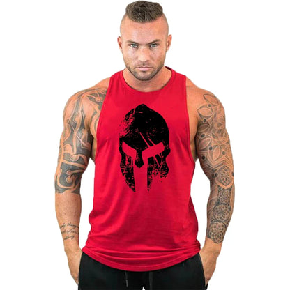 Gym Top Men Shirt Man Muscle Fit T-shirt Fitness Bodybuilding Stringer Vest Clothes Clothing Men's Singlets Muscular T-shirts