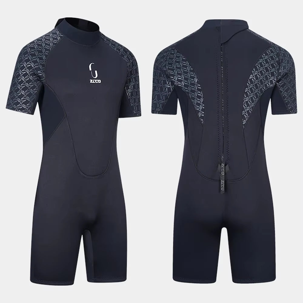 3MM Neoprene Short Sleeve Wetsuit Men Women Surf Scuba Diving Suit Equipment Underwater Spearfishing Kitesurf Equipment Swimwear
